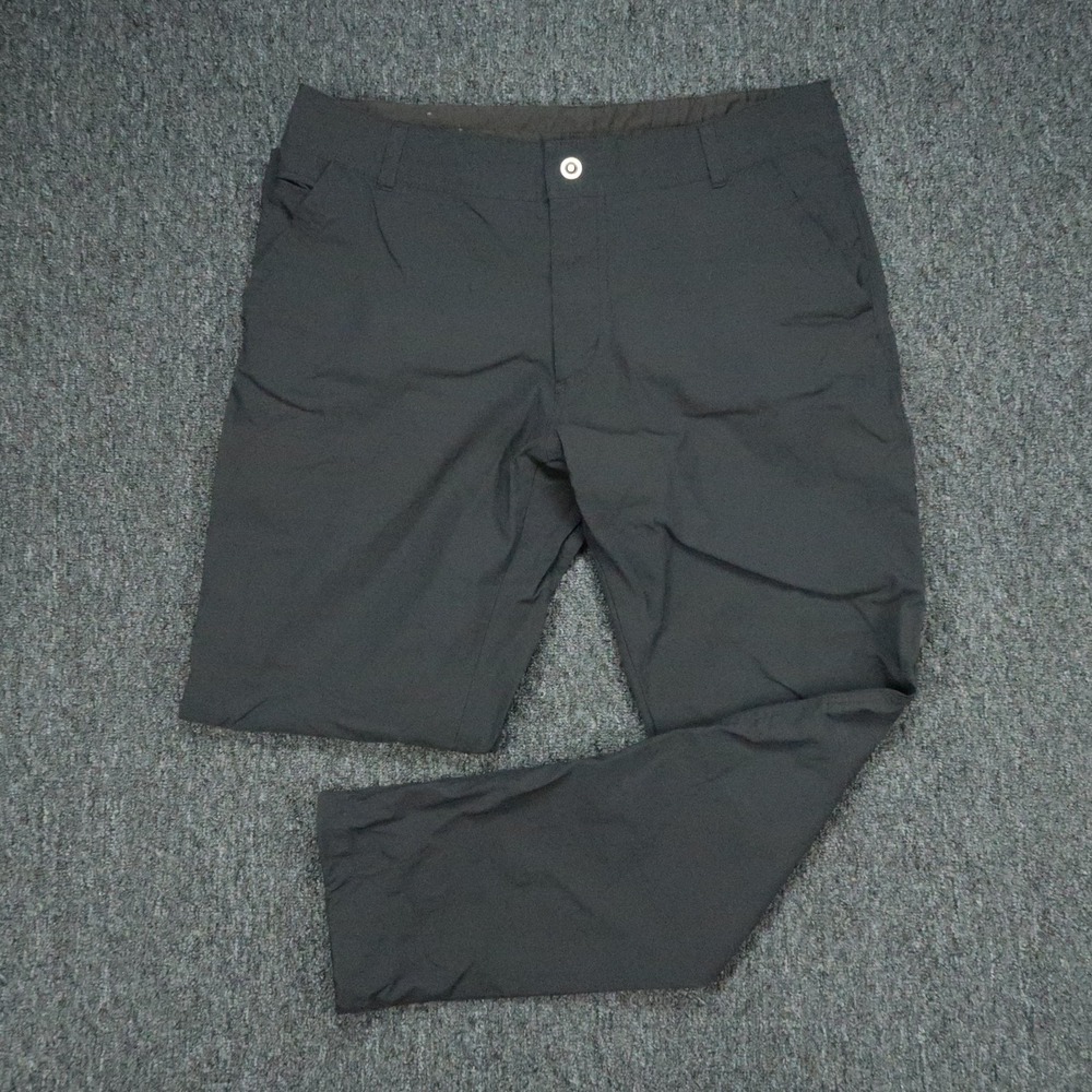KUHL Pants Mens 36x32 Black Straight Stretch Hiking Trouser Outdoor